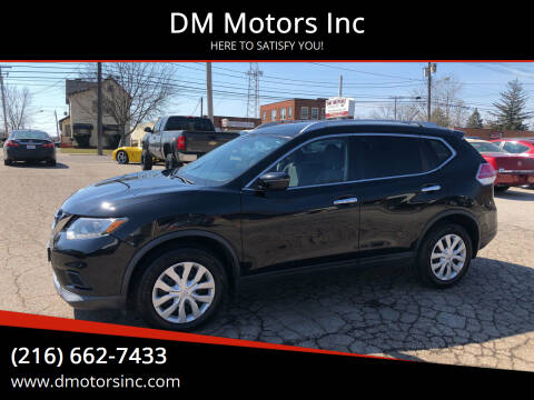 2016 Nissan Rogue for sale at DM Motors Inc in Maple Heights OH