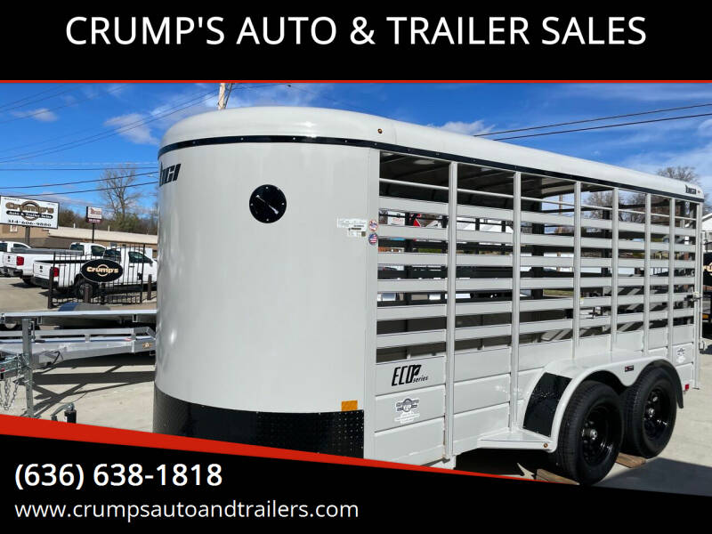 2023 Good Guys 16’ Stock Trailer for sale at CRUMP'S AUTO & TRAILER SALES in Crystal City MO