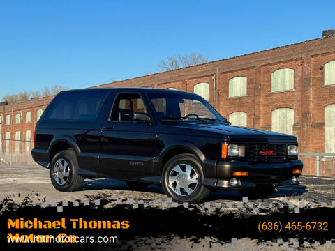 1992 GMC Typhoon for sale at Michael Thomas Motor Co in Saint Charles MO