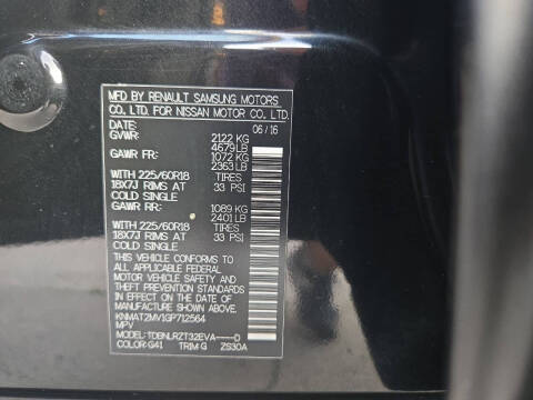 2016 Nissan Rogue SL