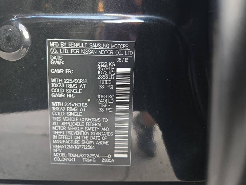 2016 Nissan Rogue SL