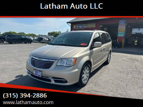 2013 Chrysler Town and Country for sale at Latham Auto LLC in Ogdensburg NY