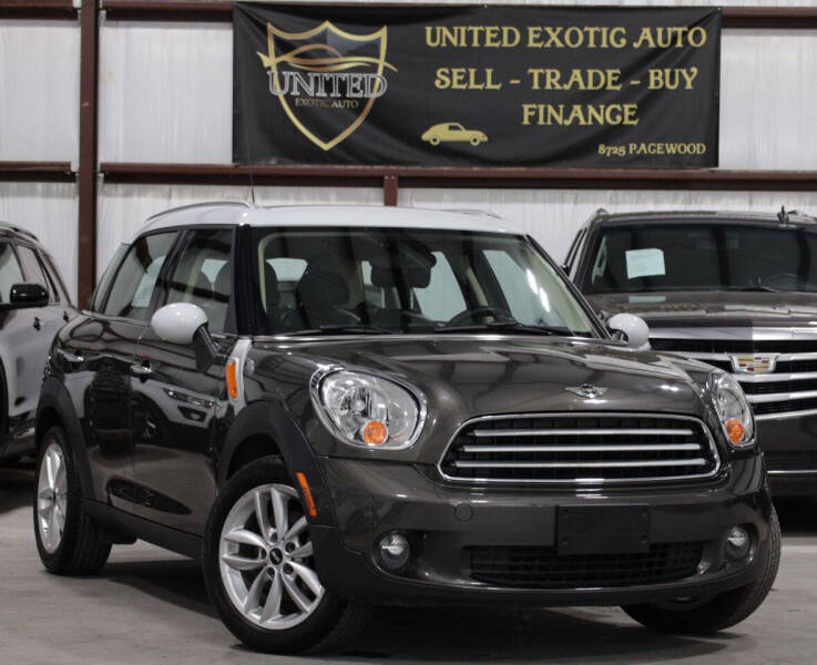 2013 MINI Countryman for sale at United Exotic Auto in Houston TX