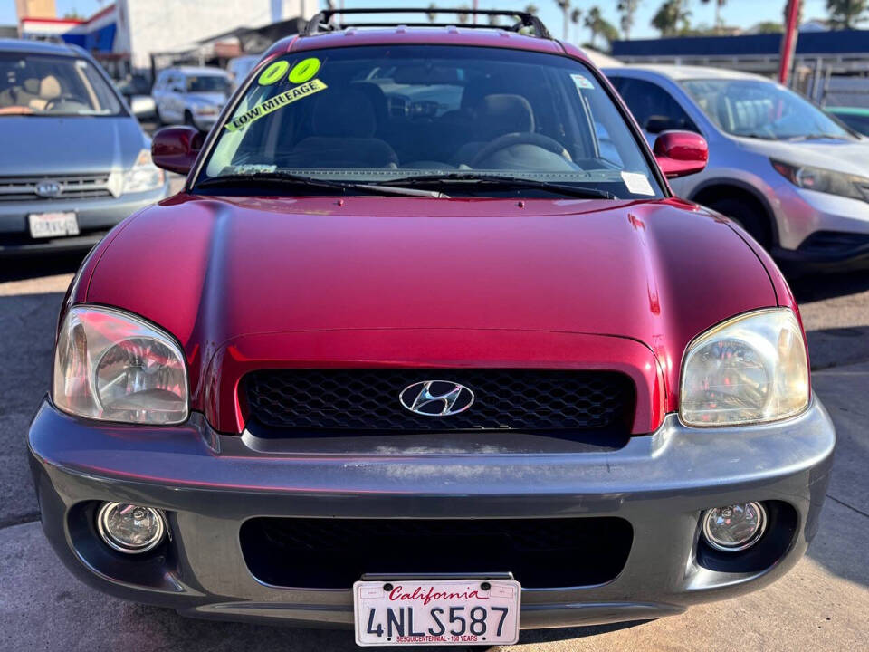 2001 Hyundai SANTA FE for sale at North County Auto in Oceanside, CA