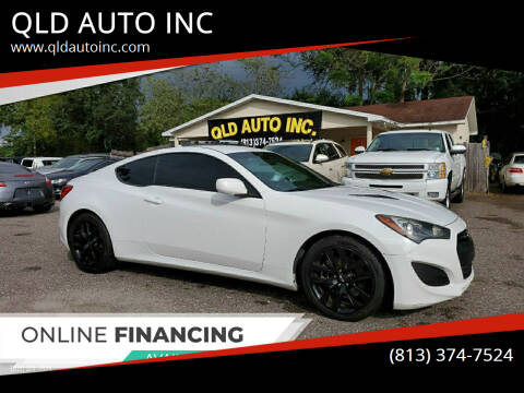 2013 Hyundai Genesis Coupe for sale at QLD AUTO INC in Tampa FL