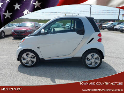 2015 Smart fortwo for sale at Town and Country Motors in Warsaw MO