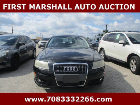 2008 Audi A6 for sale at First Marshall Auto Auction in Harvey IL
