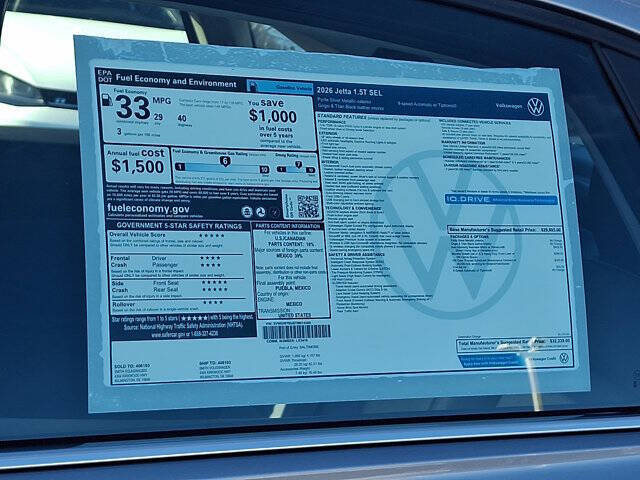 2026 Volkswagen Jetta SEL