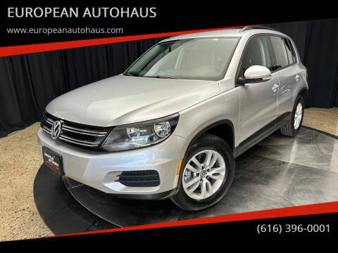 2017 Volkswagen Tiguan for sale at EUROPEAN AUTOHAUS in Holland MI