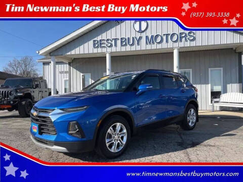 2019 Chevrolet Blazer for sale at Tim Newman's Best Buy Motors in Hillsboro OH