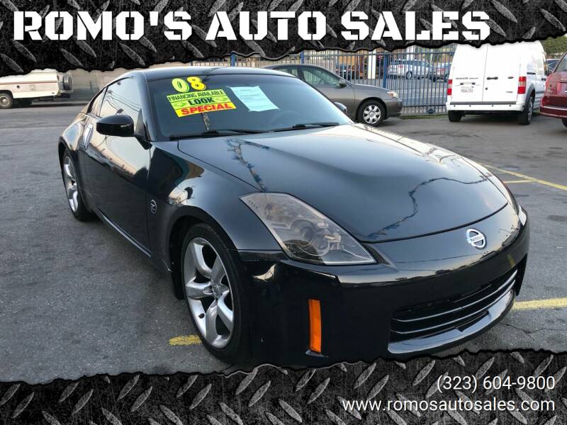 2008 Nissan 350Z for sale at ROMO'S AUTO SALES in Los Angeles CA