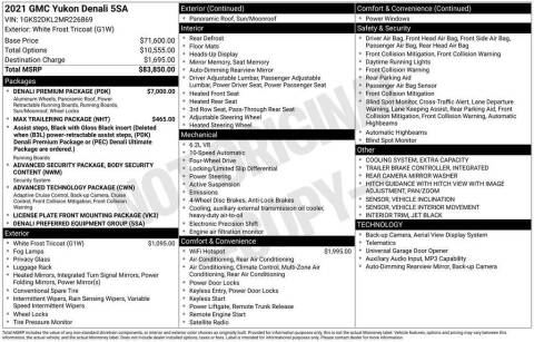 2021 GMC Yukon Denali