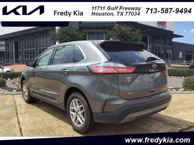 Used 2024 Ford Edge SEL with VIN 2FMPK4J91RBA50376 for sale in Houston, TX