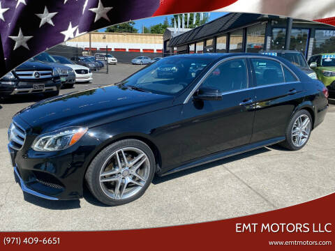 2016 Mercedes-Benz E-Class for sale at EMT MOTORS LLC in Portland OR