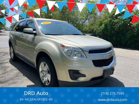 2013 Chevrolet Equinox for sale at DRD Auto in Brooklyn NY
