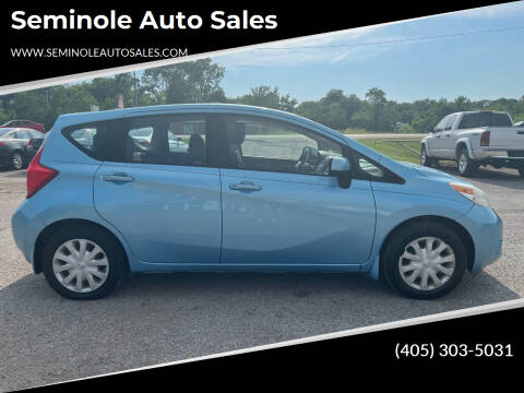 2014 Nissan Versa Note for sale at Seminole Auto Sales in Seminole OK