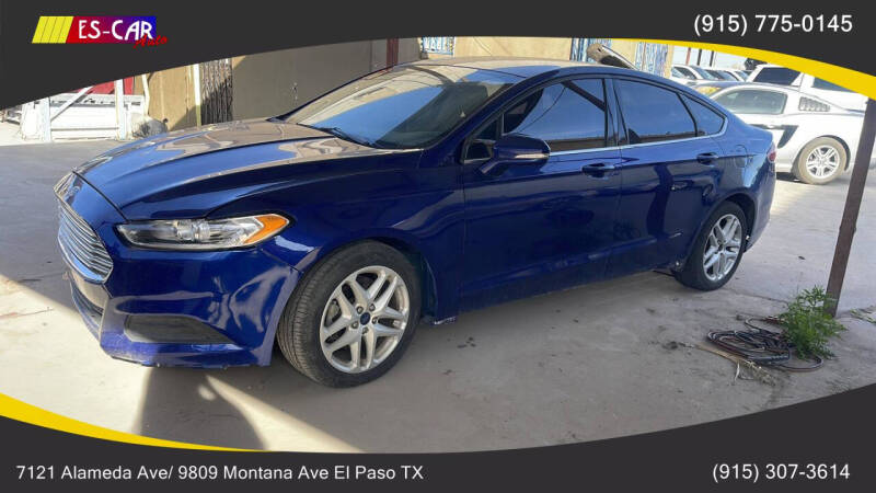 2016 Ford Fusion for sale at Escar Auto in El Paso TX