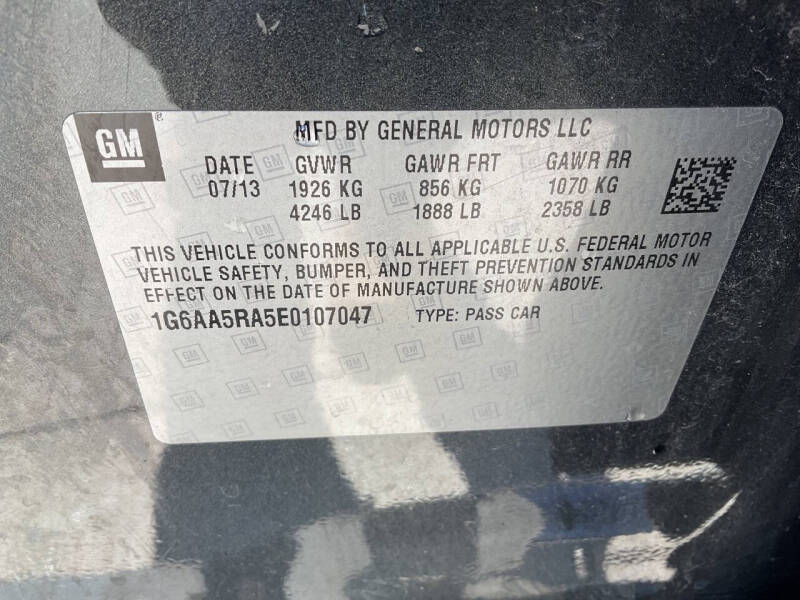 2014 Cadillac ATS 2.5L