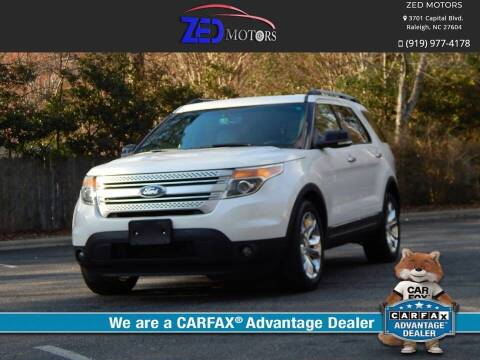 2015 Ford Explorer for sale at Zed Motors in Raleigh NC