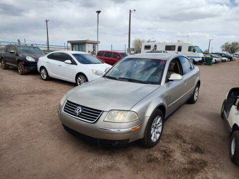 2004 Volkswagen Passat for sale at PYRAMID MOTORS - Fountain Lot in Fountain CO