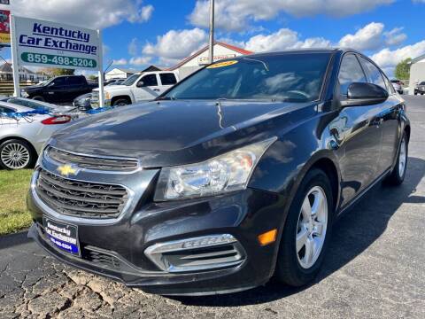 2015 Chevrolet Cruze for sale at Kentucky Car Exchange in Mount Sterling KY