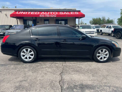 2008 Nissan Maxima for sale at United Auto Sales in Oklahoma City OK