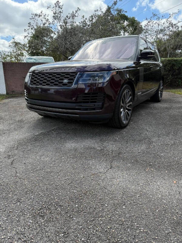 2018 Land Rover Range Rover for sale at ROYALTON MOTORS in Plantation FL