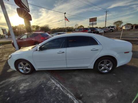 2012 Chevrolet Malibu for sale at BIG 7 USED CARS INC in League City TX