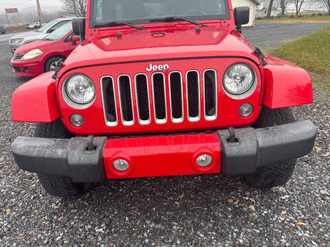 2016 Jeep Wrangler Unlimited Sahara
