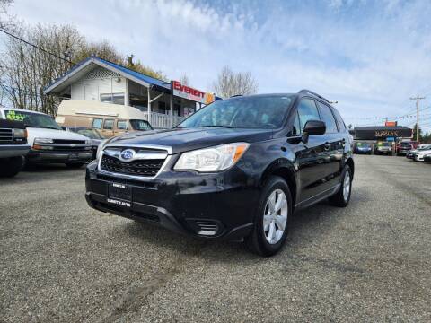 2015 Subaru Forester for sale at Leavitt Auto Sales and Used Car City in Everett WA