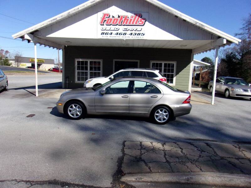 2002 Mercedes-Benz C-Class for sale at Foothills Used Cars LLC in Campobello SC