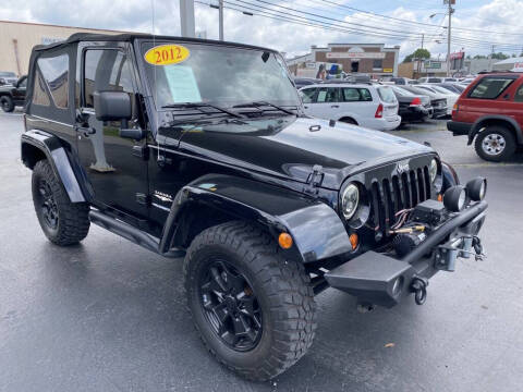 2012 Jeep Wrangler Sahara