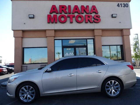 2013 Chevrolet Malibu for sale at Ariana Motors in Las Vegas NV