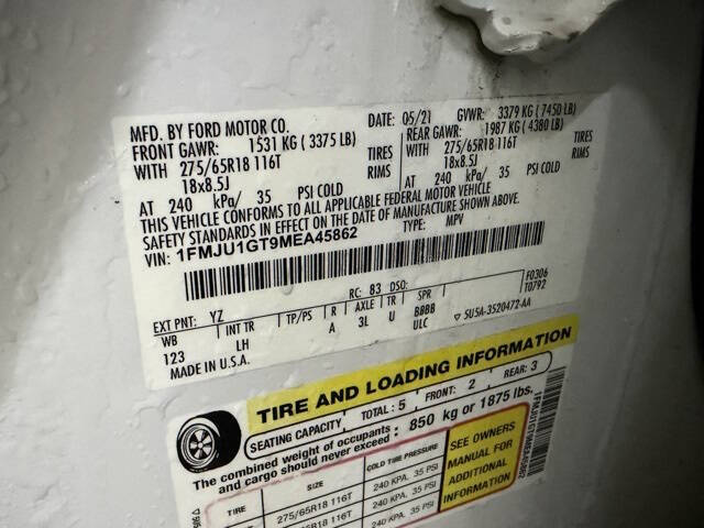 2021 Ford Expedition XL