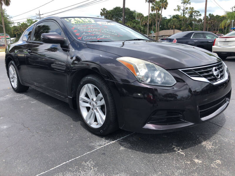 2012 Nissan Altima for sale at RIVERSIDE MOTORCARS INC - Main Lot in New Smyrna Beach FL