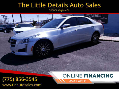 2014 Cadillac CTS for sale at The Little Details Auto Sales in Reno NV