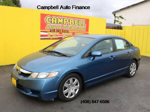 2010 Honda Civic for sale at Campbell Auto Finance in Gilroy CA