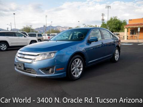 2010 Ford Fusion for sale at CAR WORLD in Tucson AZ