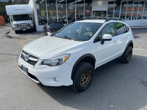 2014 Subaru XV Crosstrek for sale at APX Auto Brokers in Edmonds WA