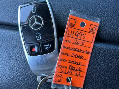 2018 Mercedes-Benz E-Class E 300 4MATIC