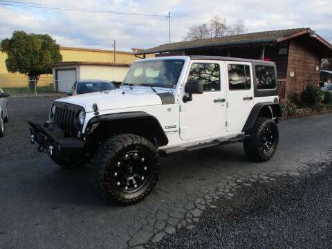 2018 Jeep Wrangler JK Unlimited for sale at Manzanita Car Sales in Gridley CA