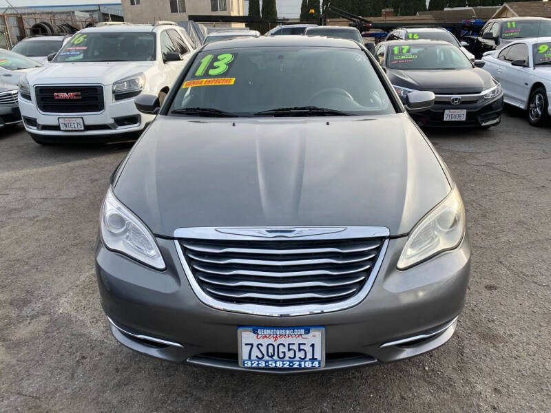 2013 Chrysler 200 for sale at CAR GENERATION CENTER, INC. in Los Angeles CA
