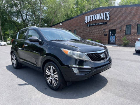 2016 Kia Sportage for sale at Autohaus of Greensboro in Greensboro NC