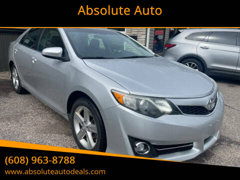 2014 Toyota Camry for sale at Absolute Auto in Baraboo WI