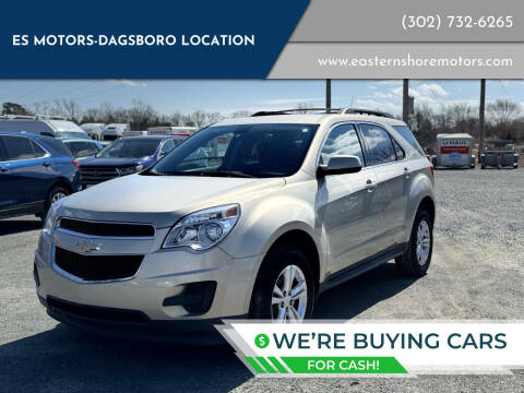 2011 Chevrolet Equinox for sale at ES Motors-DAGSBORO location in Dagsboro DE