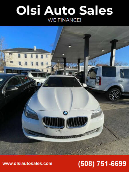 2013 BMW 5 Series for sale at Olsi Auto Sales in Worcester MA