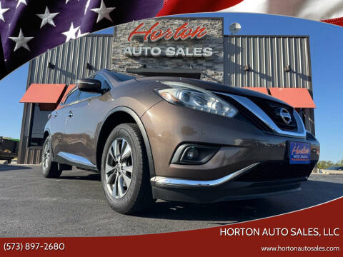 2015 Nissan Murano for sale at HORTON AUTO SALES, LLC in Linn MO