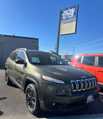 2014 Jeep Cherokee for sale at Zion Autos LLC in Pasco WA