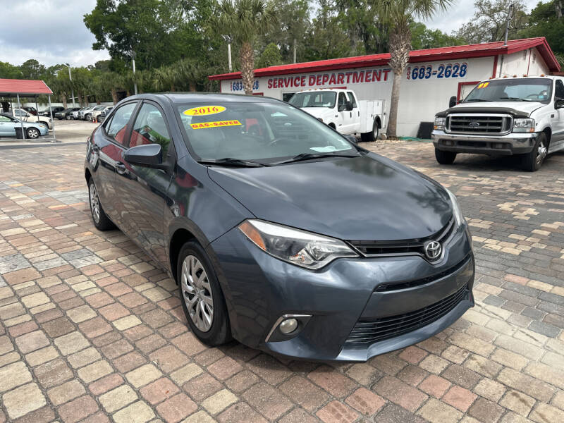 2016 Toyota Corolla for sale at Affordable Auto Motors in Jacksonville FL