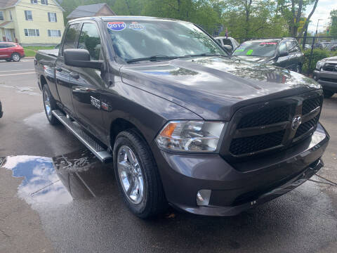 2014 RAM 1500 for sale at CAR CORNER RETAIL SALES in Manchester CT